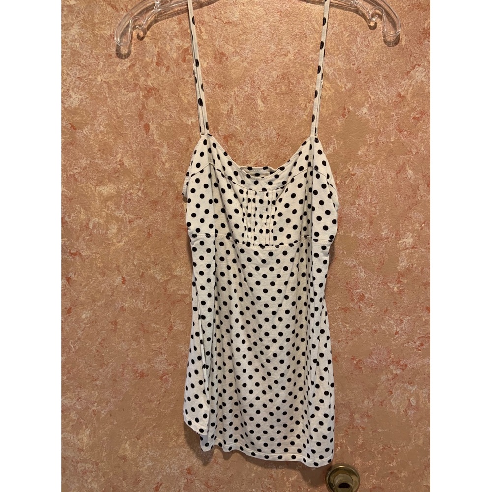 Polka dot tank top